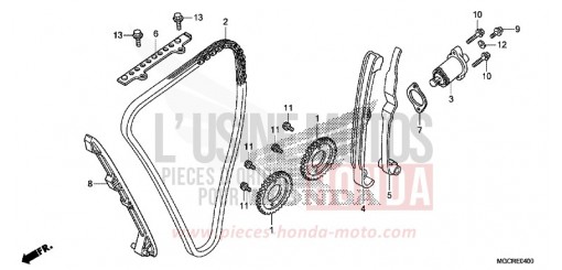 CHAINE A CAMES/TENDEUR CB1100NAJ de 2018